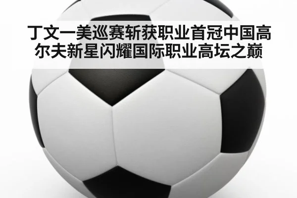 丁文一美巡赛斩获职业首冠中国高尔夫新星闪耀国际职业高坛之巅(acmilan.com)